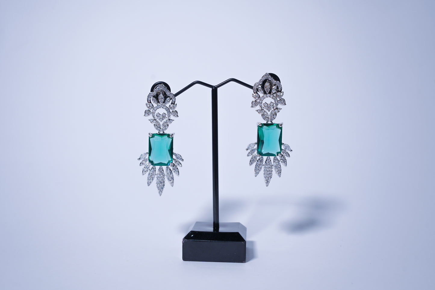 AD Green Emerlad's sterling silver Earings