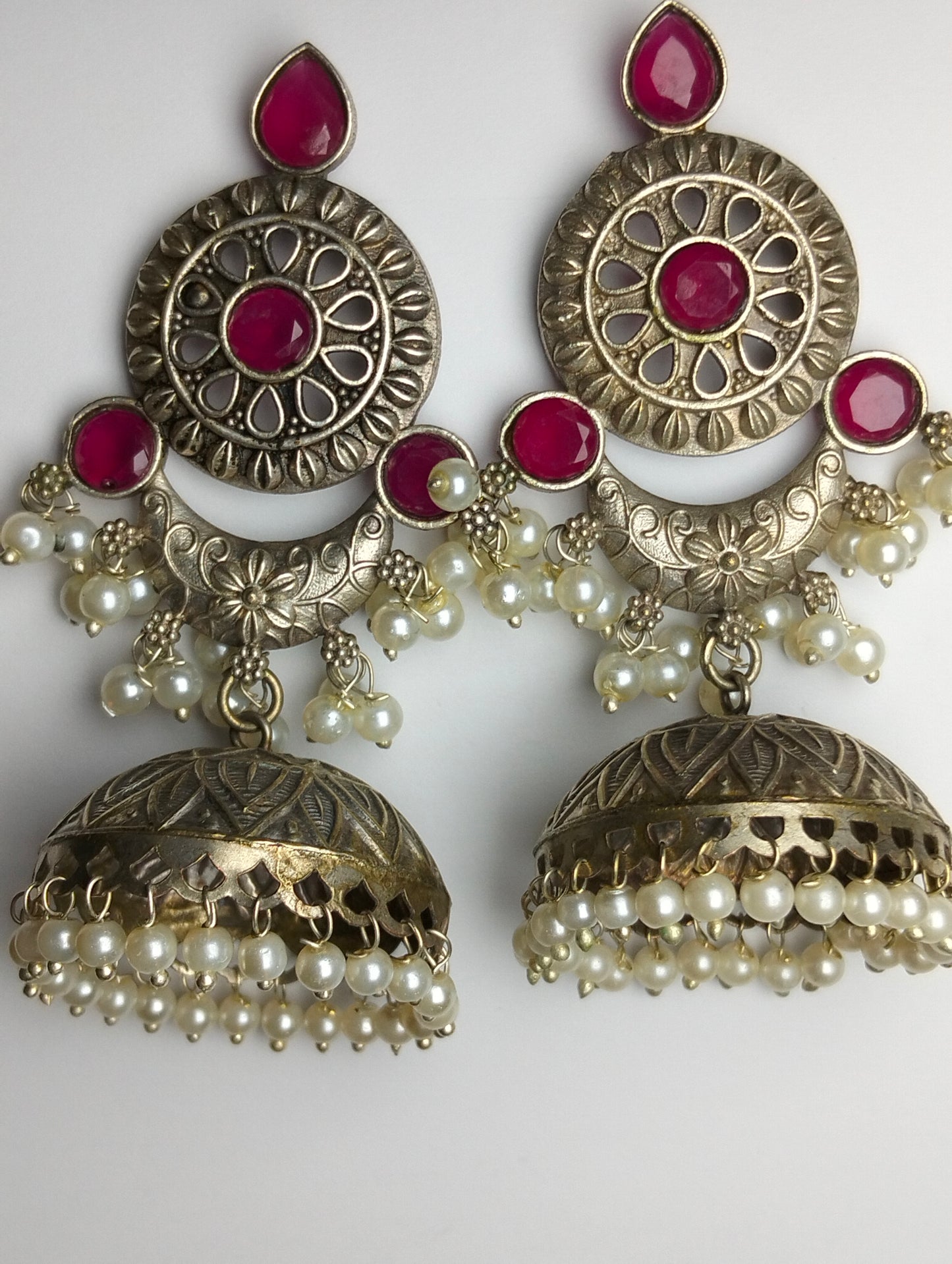 Oxidized jhumka's