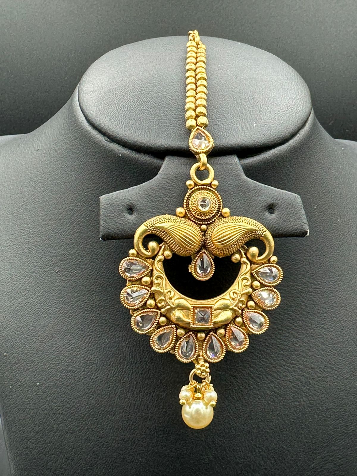Vintage Mewar | Handcrafted Rajwari Maang Tikka