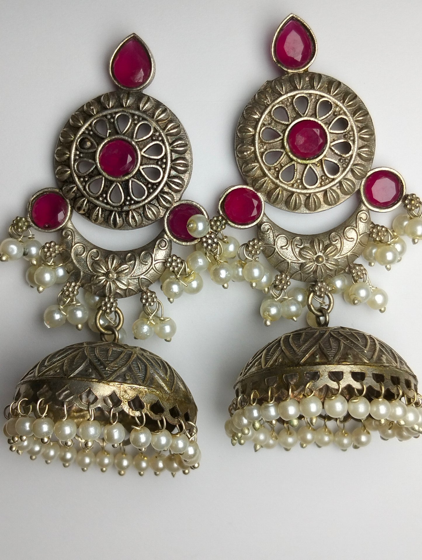 Oxidized jhumka's