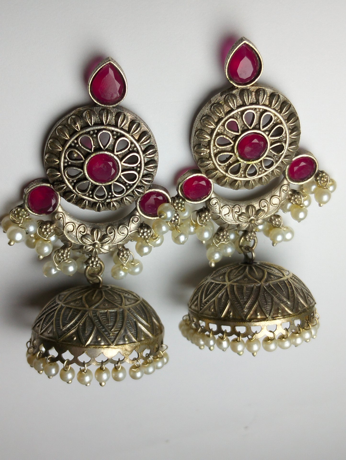 Oxidized jhumka's