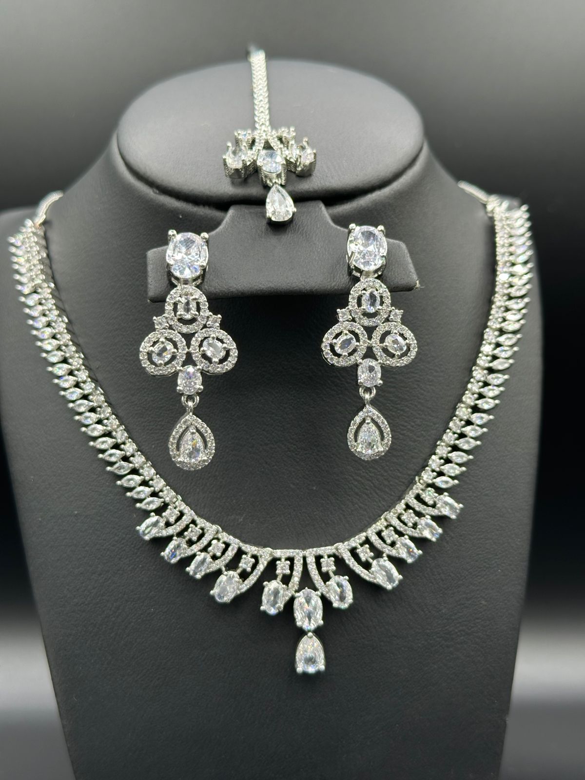 Swarovski Crystal Statement Necklace Set